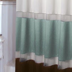 Blue Brown Shower Curtain - Ideas on Foter