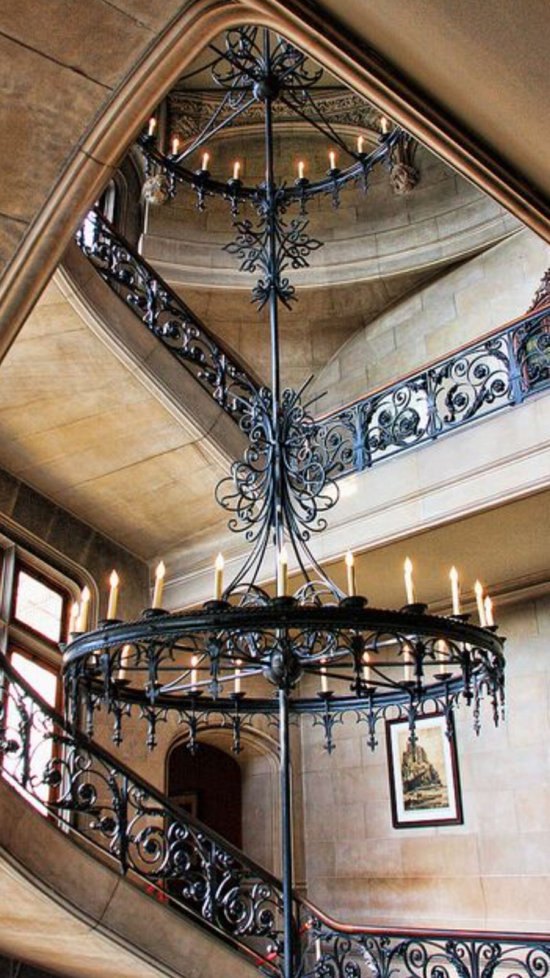 modern gothic chandelier