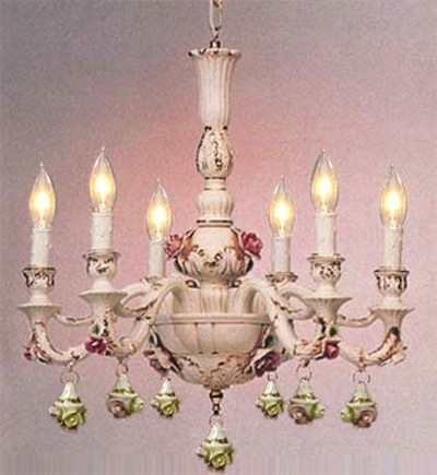 Capodimonte chandelier 11