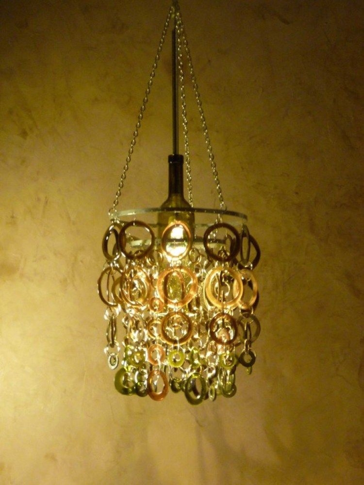 Recycled Glass Chandelier Foter   Etsy Find Of The Week Recycled Glass Chandelier 