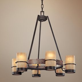 Faux Candle Chandelier - Foter