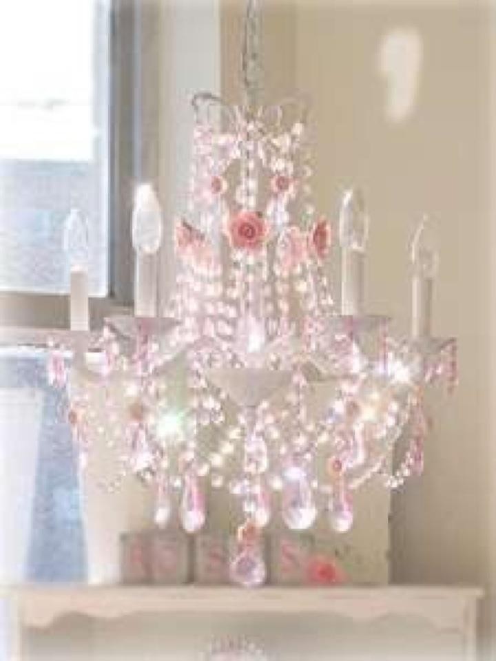 little girl crystal chandelier