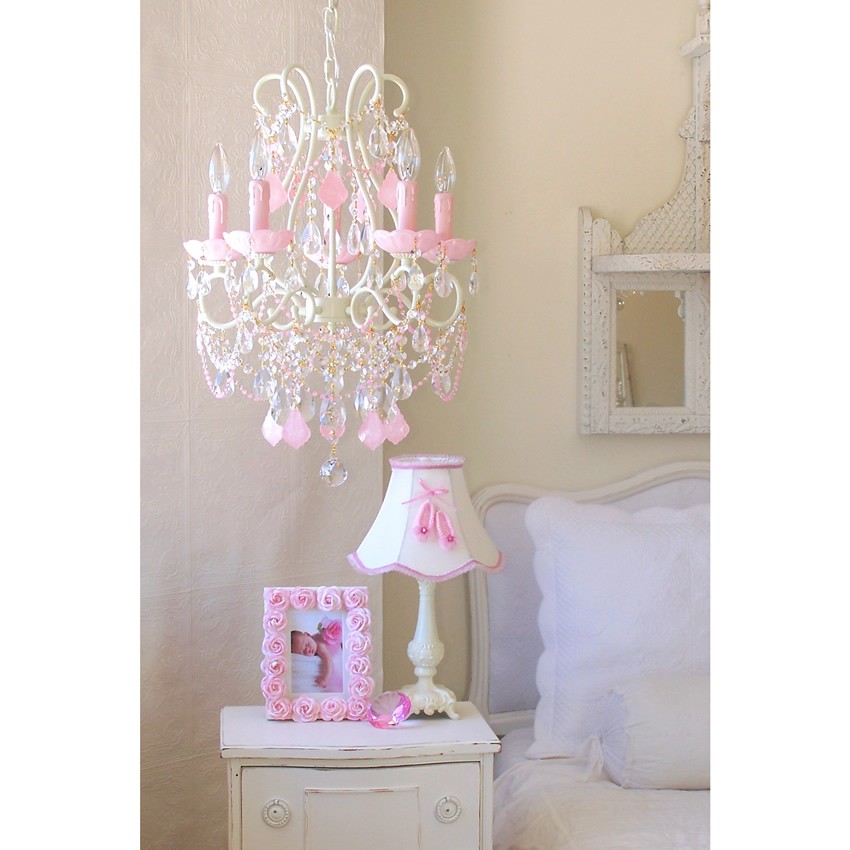 Girls room chandeliers