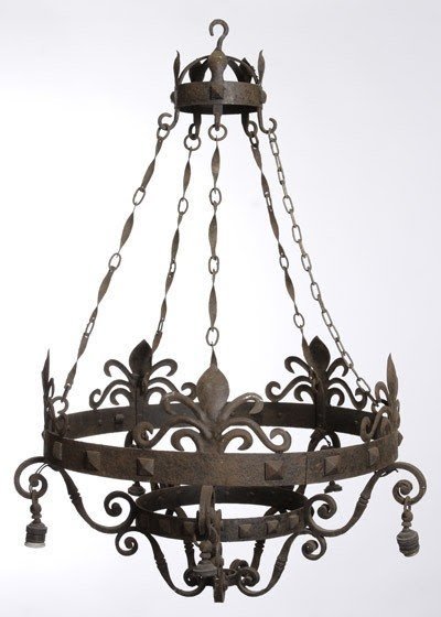 Medieval chandelier 31