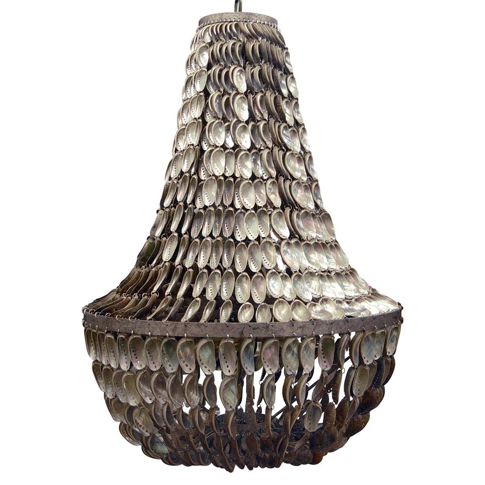 Oyster chandelier 3