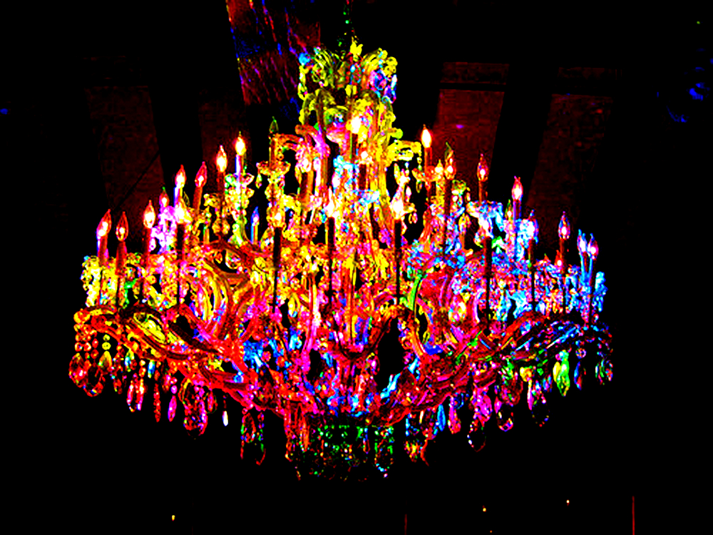 Rainbow chandelier 48