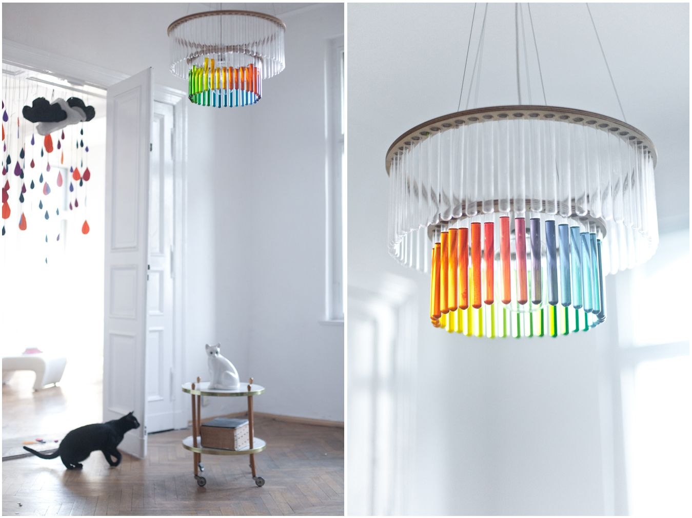 Rainbow chandelier 81