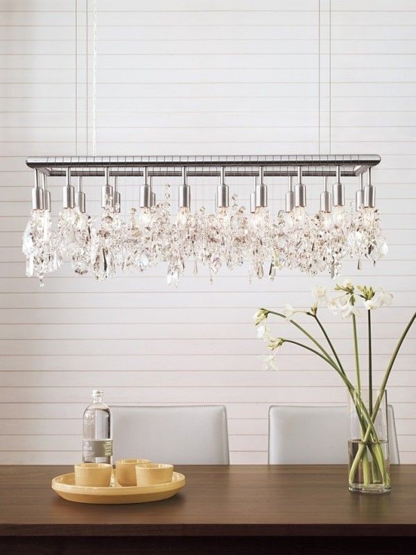 rectangle chandelier