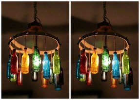 Recycled Glass Chandelier Ideas On Foter