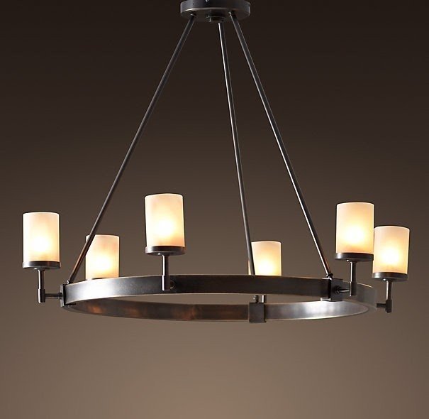Round candle chandelier 43