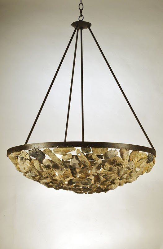 Shell chandelier 2