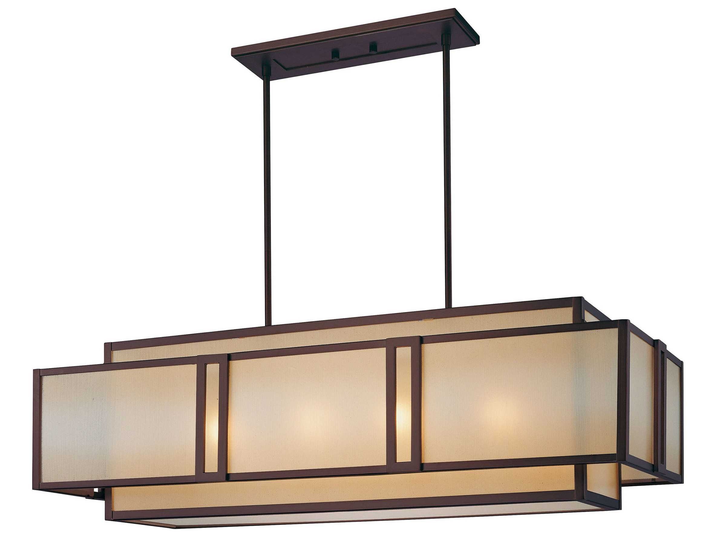 rectangle chandelier