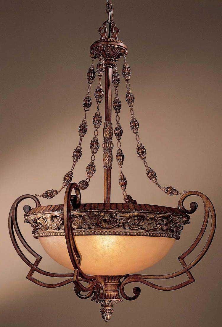 Tuscan chandelier 9