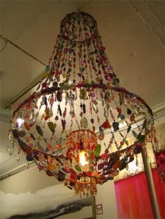 With a lisa king online recycled glass chandelier