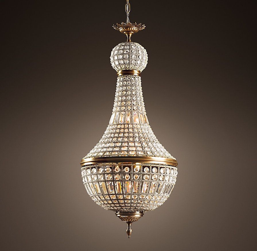 19th c french empire crystal chandelier 21 1