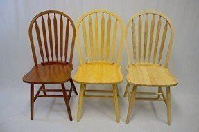 eHemco Solid Wood Windsor Arrow Back Chair - Set of 2 (Heritage Oak) (38"H x 19"W x 20"D)
