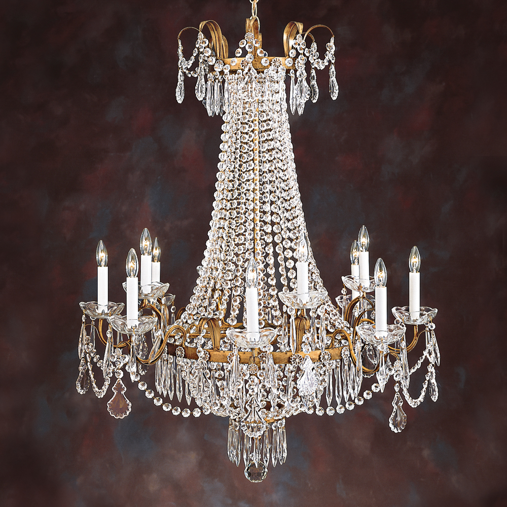 French empire crystal chandelier 13