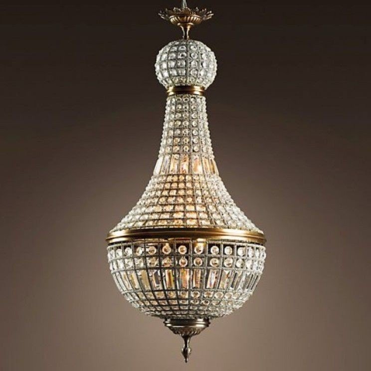French empire crystal chandelier 2
