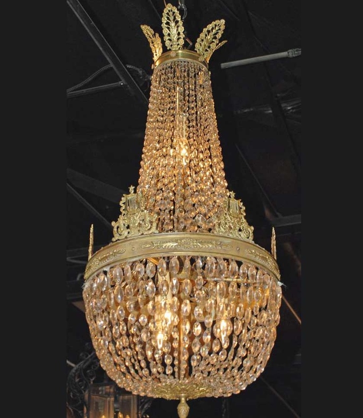 French empire crystal chandelier 4