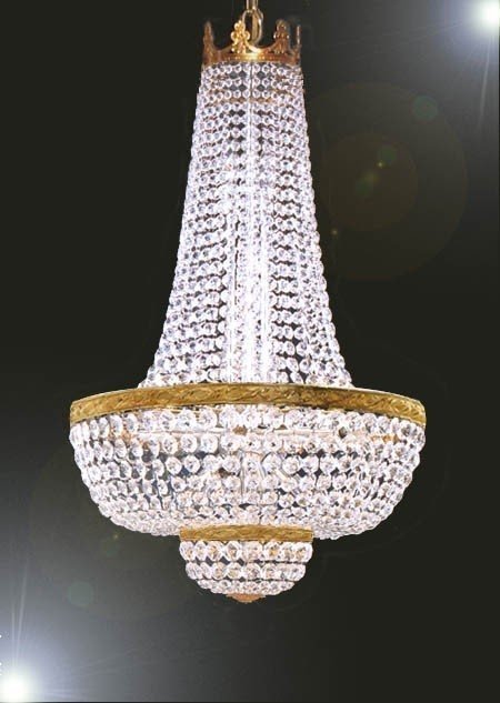 French empire crystal chandelier 7