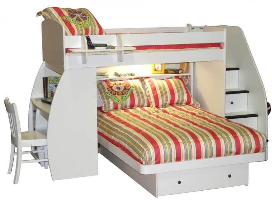 berg twin loft bed