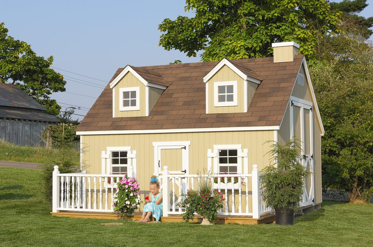 Cape Cod Large Playhouse Kit with No Floor