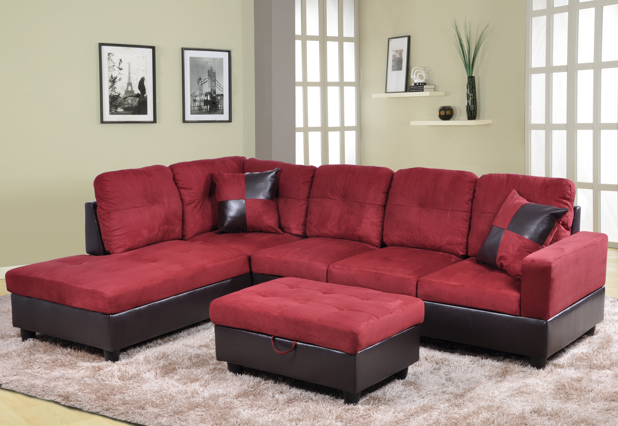 Della Sectional (Set of 3)