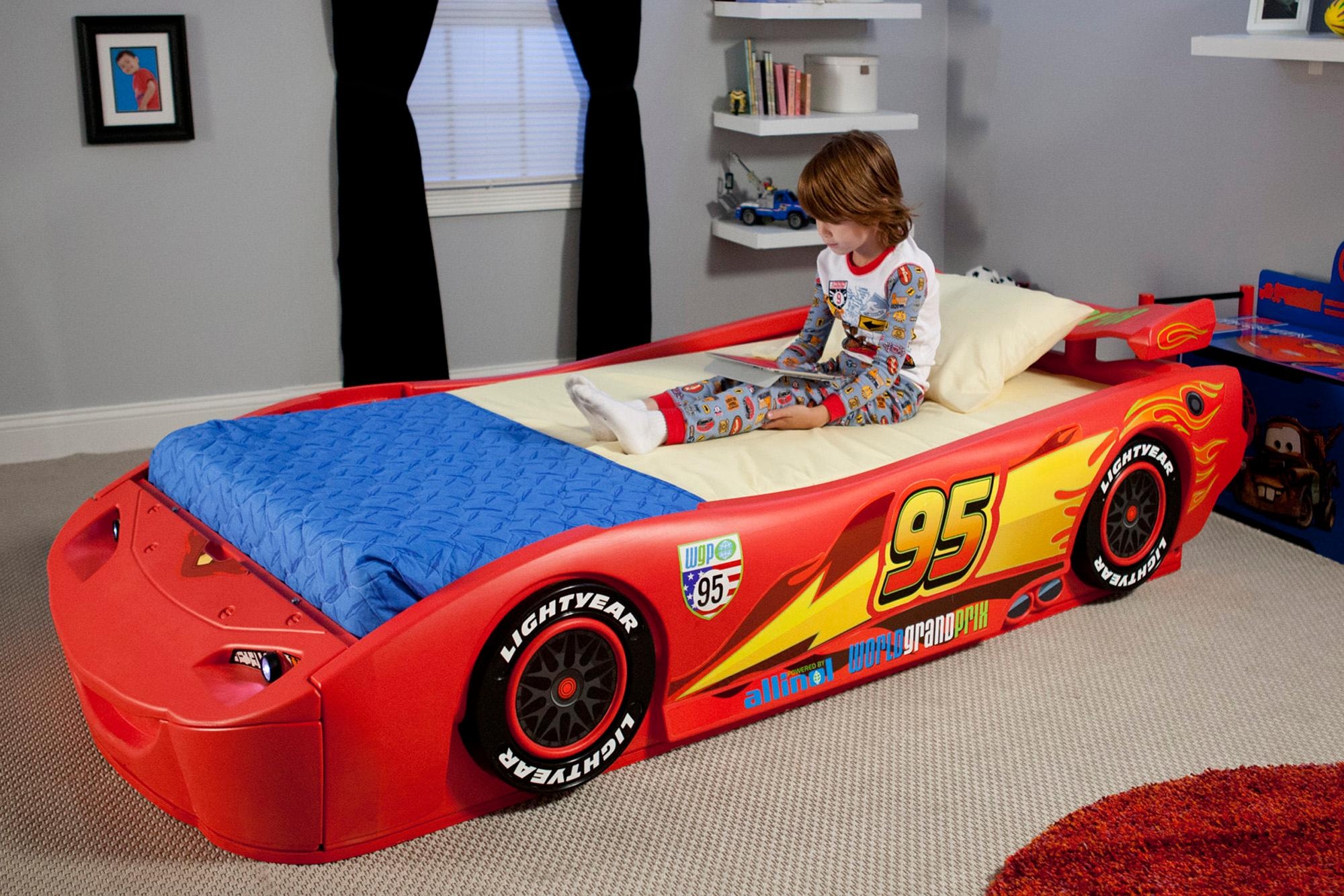 Disney Pixar Cars Twin Bed with Lights