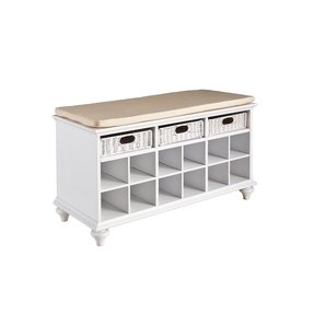 Storage Bench With Shoe Rack Ideas On Foter