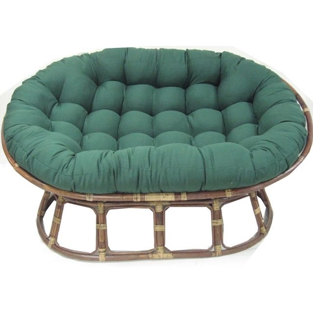 Oversize Double Papasan Chair Cushion