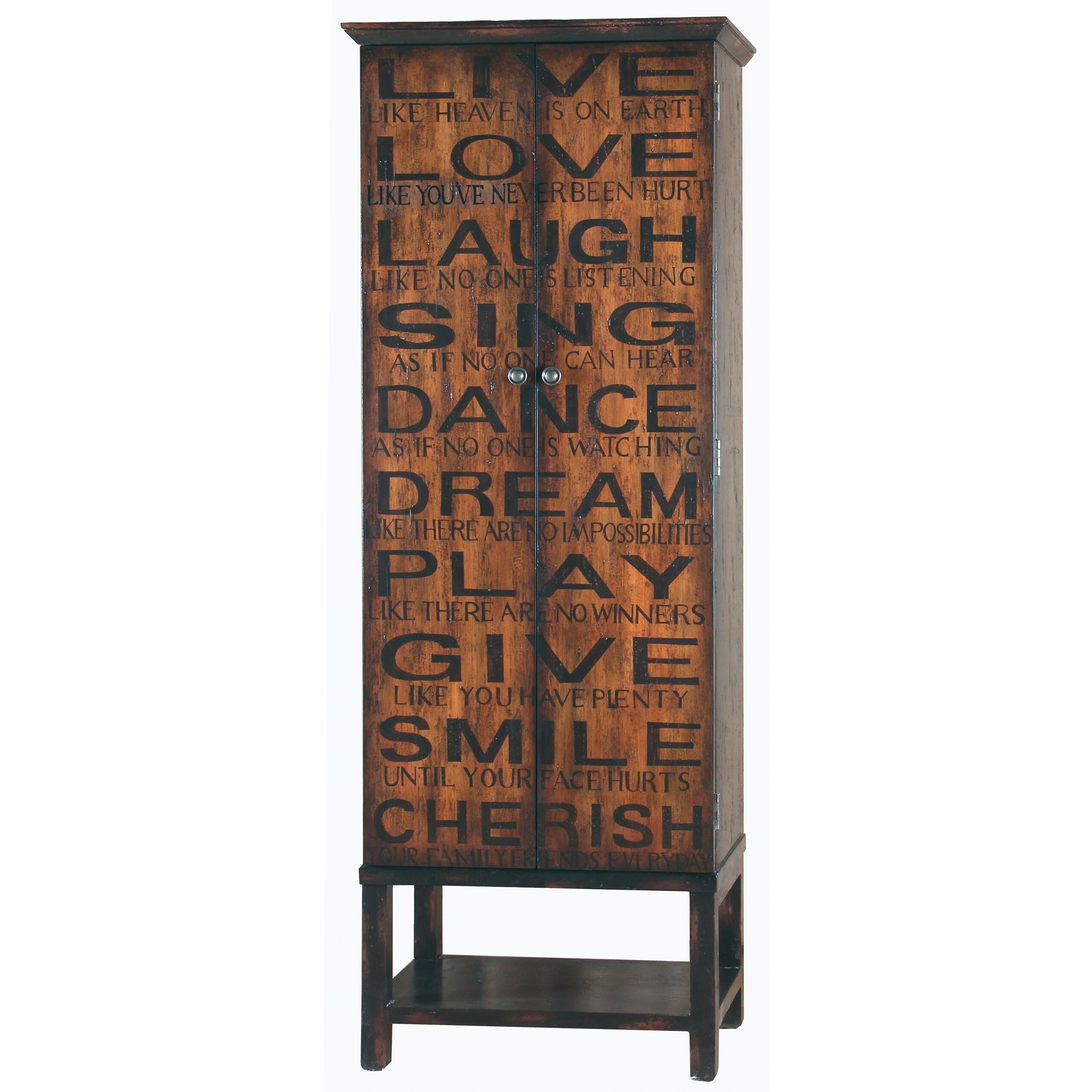 Accents Bar Cabinet with Wine Storage