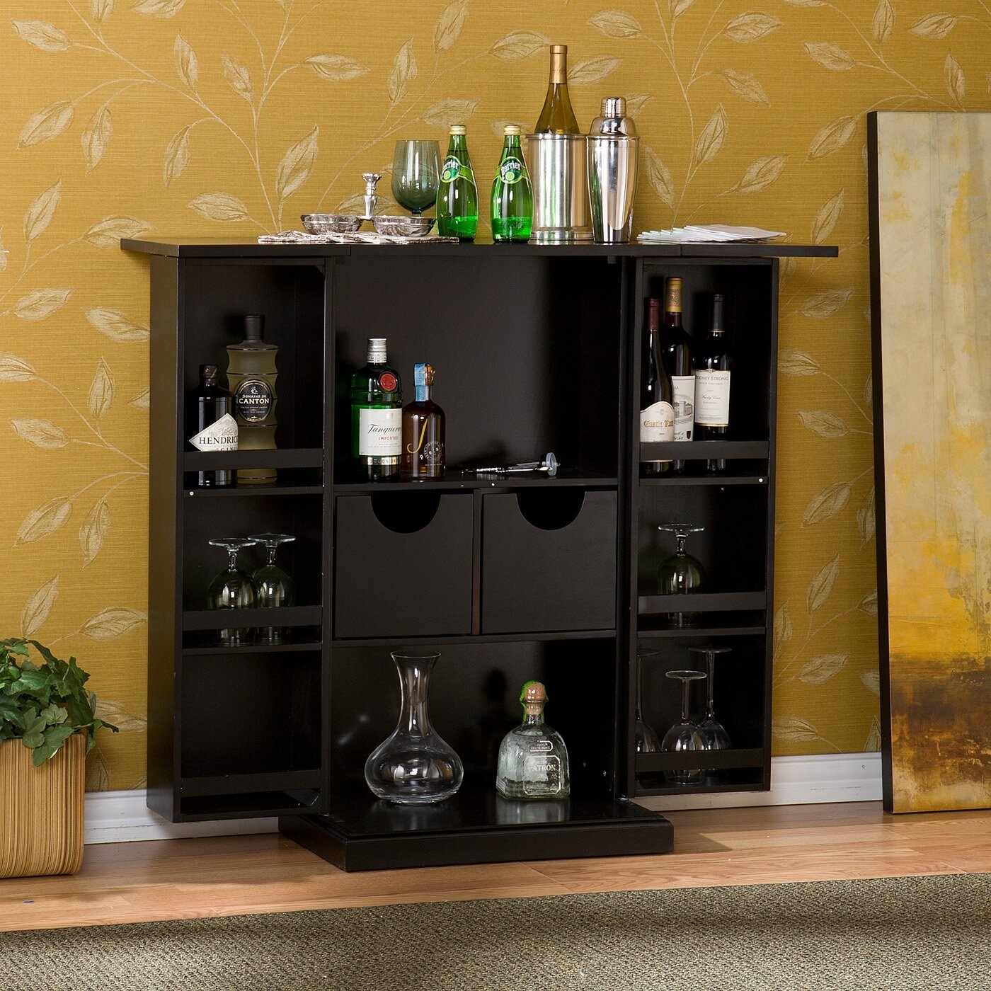 Details about   Home Mini Bar for Liquor Cart Accessories Liqour Small Alcohol Best Classy Drink 