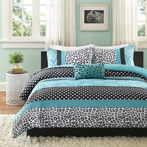 Blue And Black Damask Bedding Ideas On Foter