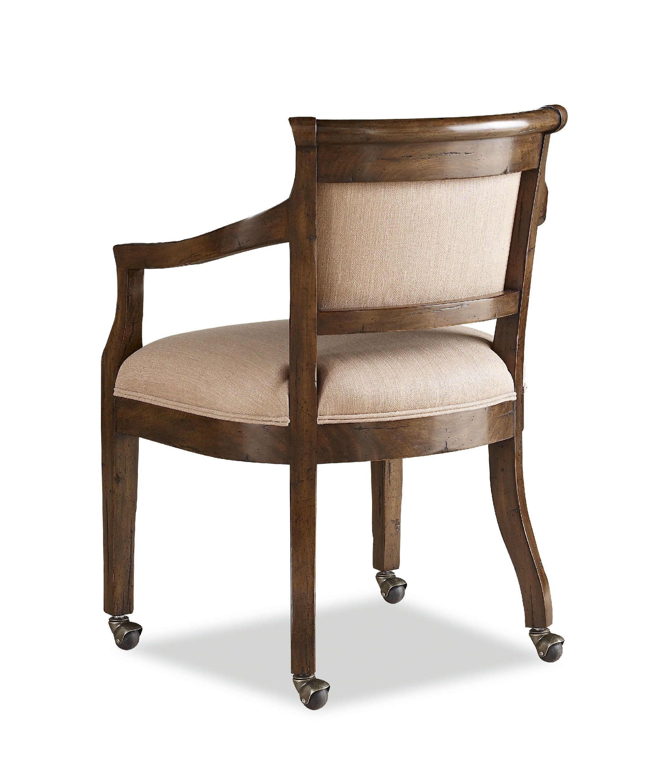 Dining room chairs online with casters for seniors