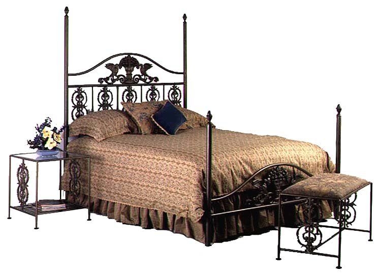 Harvest Wrought Iron Bed
