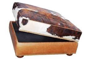 Cowhide Ottomans Ideas On Foter