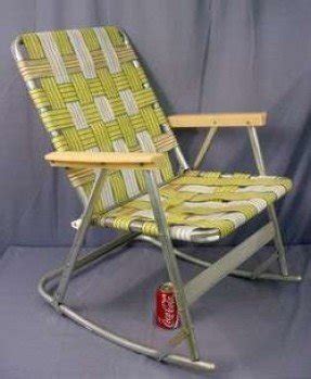aluminum folding rocking chair