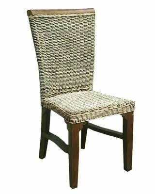 Sea grass dining chairs