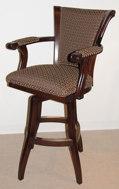 Tall chair best sale with arms