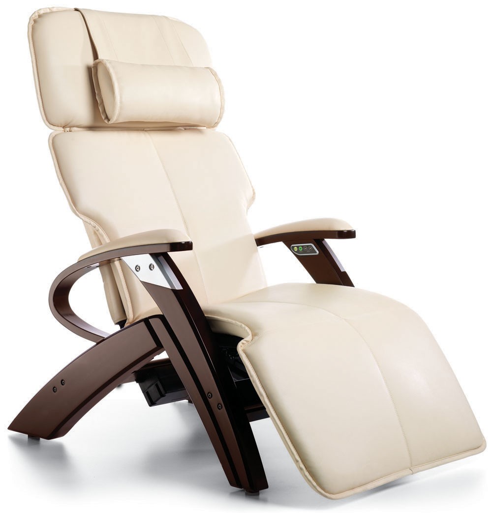 Ivory power electric recline 551 vinyl zero gravity recliner chair