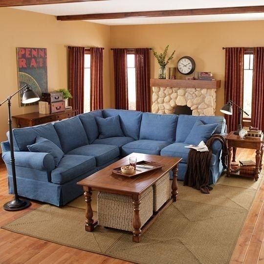 Linden sofa in blue jc penney