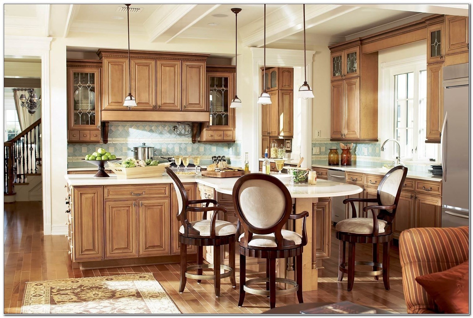 Of american woodmark kitchen cabinets maple mocha kitchen cabinets