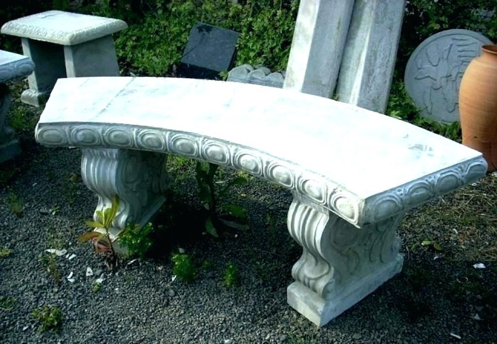 Concrete outdoor garden tables and benches in portland oregon 1
