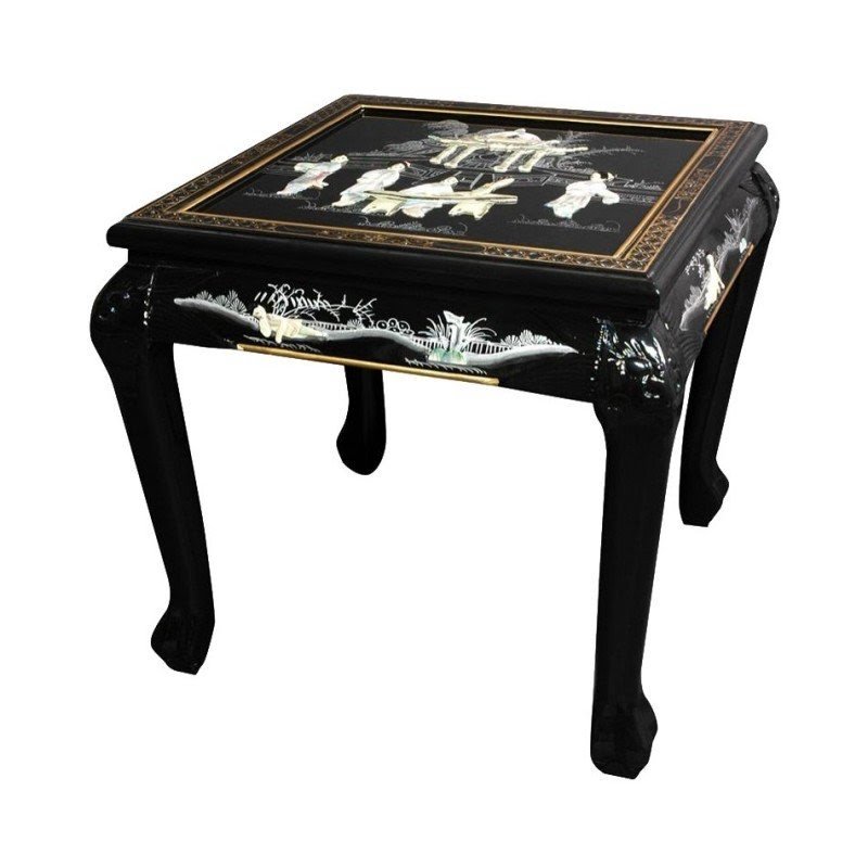 Oriental furniture lcq 212 claw foot end table 1