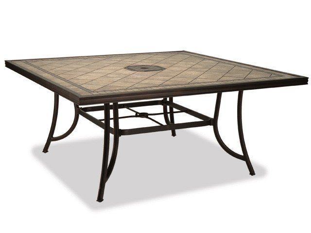 Quick look 64 cordoba aluminum dining table with porcelain tile