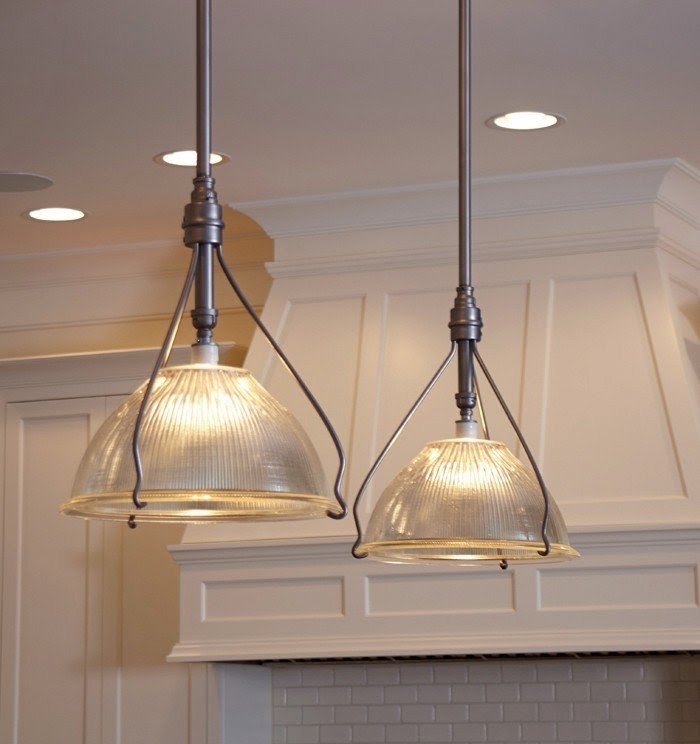 Lighting fixtures these traditional pendants hangs in a kitchen above