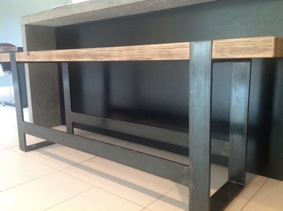 Modern industrial bar bench counter bench 1