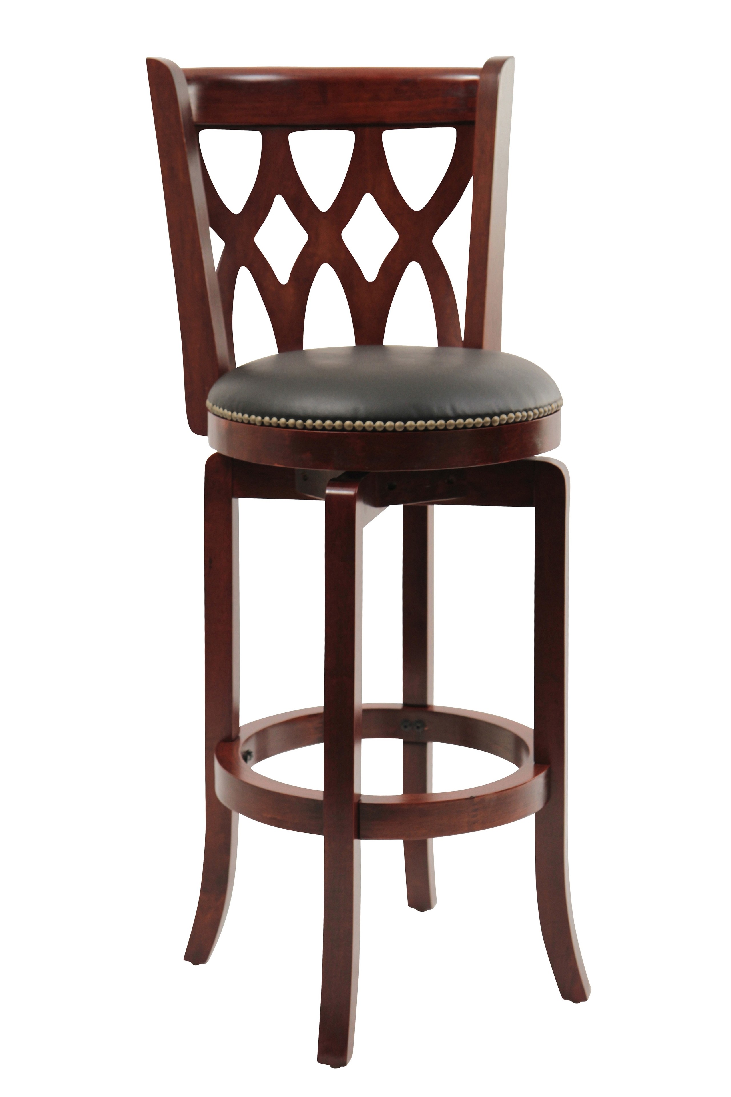 Cathedral 29" Swivel Bar Stool with Cushion