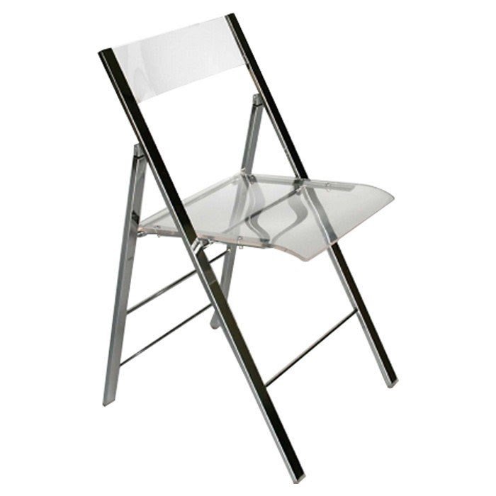 Macbeth Acrylic Foldable Side Chair