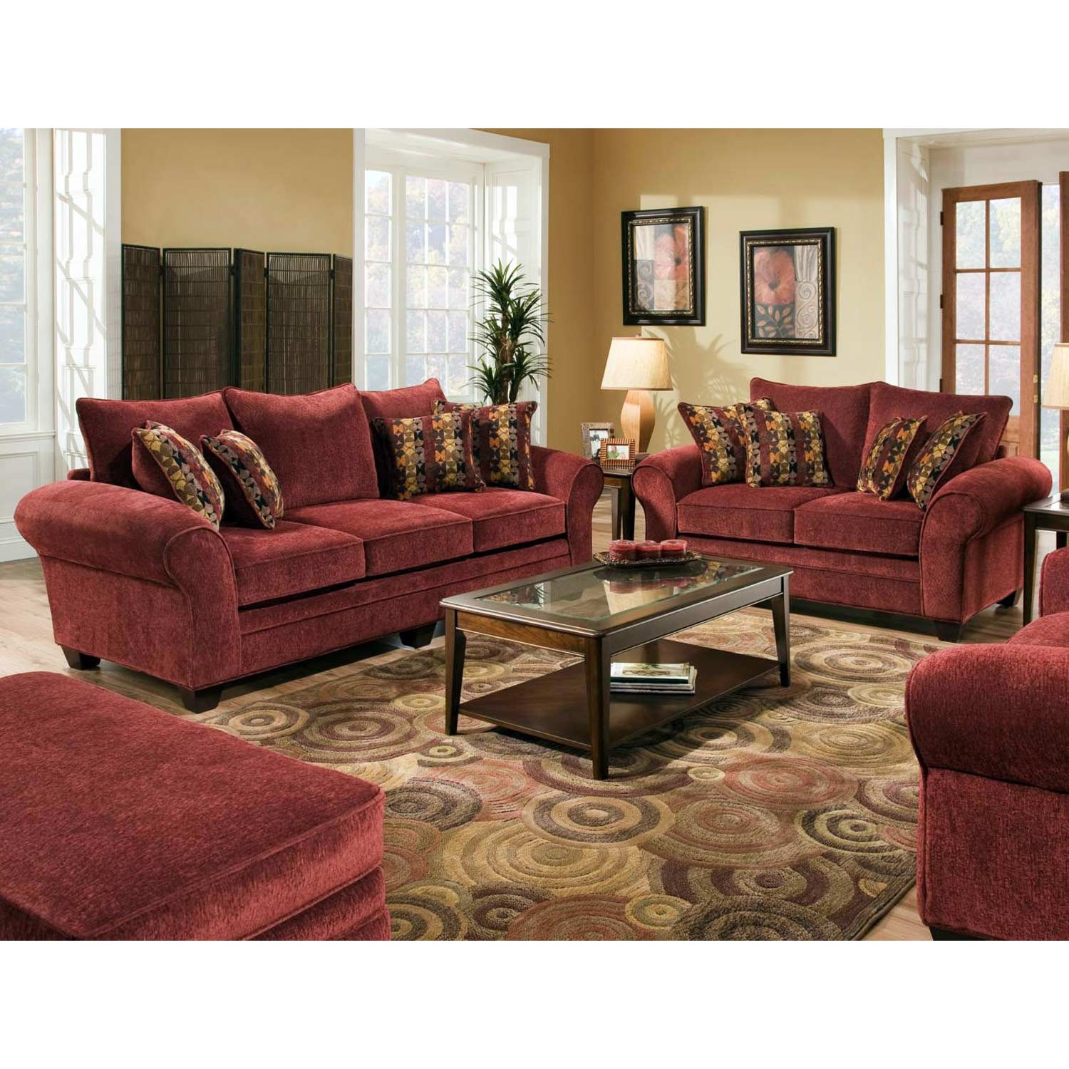 Clayton Chenille Living Room Collection
